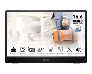 MSI PRO MP161 E2U 15.6''FHD/IPS/60HZ/4ms
