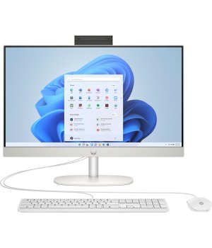 HP 24-cr1006nc AiO, INTEL ULTRA5-125U, 23.8 1920x1080/IPS/Touch, UMA, 32GB, SSD 1TB, W11H, 2-2-0, White, WiFi+BT