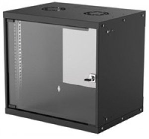 Intellinet 19" BASIC rozvaděč 9U/400mm, černý, rozložený flatpack