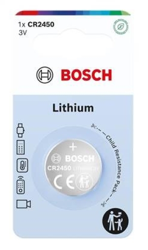 Bosch CR2450B1/00 Lithium (Blistr 1 ks)