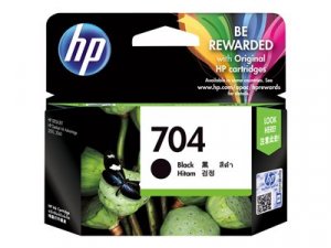 Náplň HP č.704, CN692AE černá 