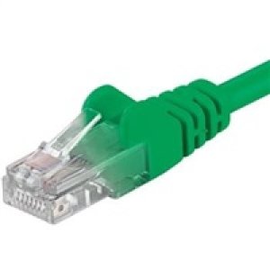 PremiumCord Patch kabel UTP RJ45-RJ45 CAT6 5m zelená
