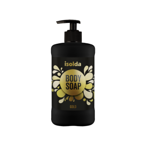 ISOLDA Gold Body soap s pumpou 400ml
