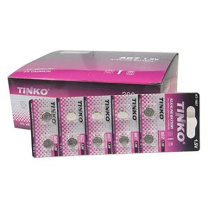 Baterie alkalická, knoflíková, LR54, AG10, 1.5V, blistr, 10-pack