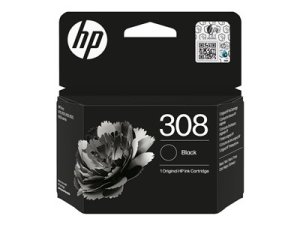 HP/Ink 308 BK Original Ink Cartridge, HP/Ink 308 BK Original Ink Cartridge