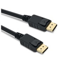 Kabel PREMIUMCORD DisplayPort 1.4 přípojný kabel M/M, zlacené konektory, 1m (kport8-01)