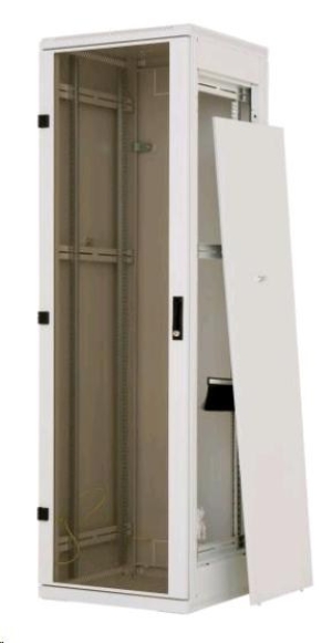 TRITON 19" rozvaděč stojanový RMA 37U 800x1000, 800kg, skleněné dveře, svařovaný, šedý