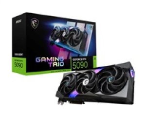 MSI VGA NVIDIA GeForce RTX 5090 32G GAMING TRIO OC, RTX 5090, 32GB GDDR7, 3xDP, 1xHDMI