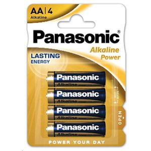 PANASONIC Alkalické baterie Alkaline Power LR6APB/4BP AA 1,5V (Blistr 4ks)