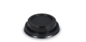 Víčko vypouklé průměr 62 mm černé 50 ks