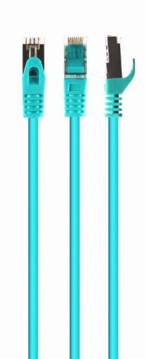 Gembird patch kábel S/FTP Cat. 6A LSZH, 10 m, zelený