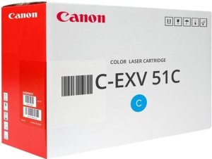 Toner Canon C-EXV51C azurový