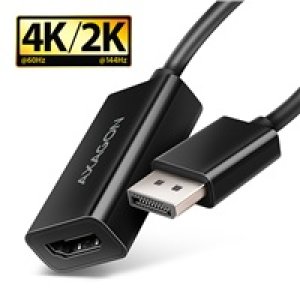 AXAGON RVD-HI20N, DisplayPort -> HDMI 2.0b redukce / adaptér, 4K/60Hz