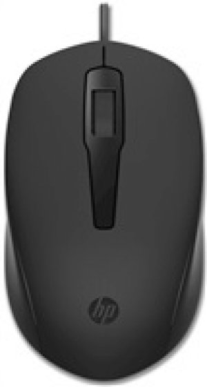 HP 150 Mouse/Kancelářská/Optická/Drátová USB/Černá