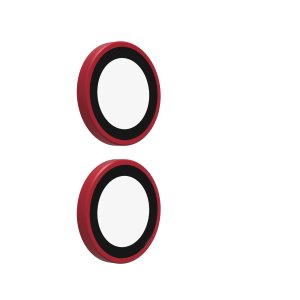 ZAGG Ochranná čočka Premium pro Apple iPhone 17/16/16+ - červená