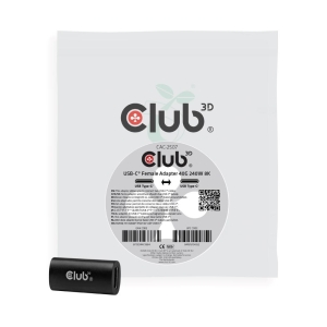 Club3D Adaptér Female USB-C 40G 240W 8K60Hz