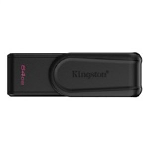 Kingston Flash Disk 64GB USB3.2 Gen 1 DataTraveler Exodia S (Black)