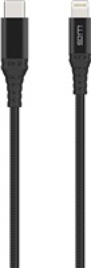 WG - Datový kabel Lightning MFi na Type-C, 1 metr, 3A, černá