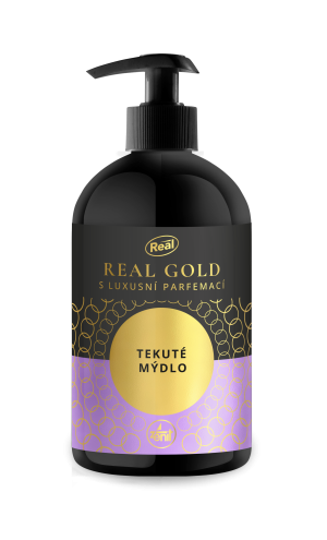 REAL GOLD tekuté mýdlo 500g