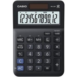 CASIO kalkulačka MS 20 F, stolní kalkulátor