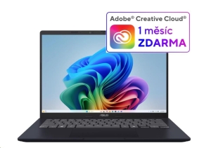 ASUS NTB Vivobook 14 (X1407QA-LY052W), Snapdragon X X1 26 100, 14" 1920 x 1200, 16GB, 1TB SSD, Adreno, W11 Home, Blue