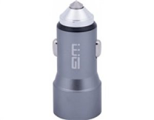 WG - Nabíječka do auta 2x USB 58,5W , 1x USB-C PD 36W + 1x USB-A 22.5W, stříbrná