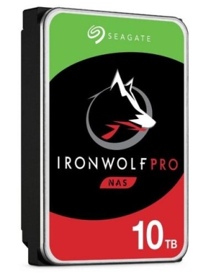 SEAGATE ST10000NT001 hdd IronWolf PRO 10TB CMR 7200rpm 256MB NAS HDD 24x7 263MB/s 3.5 RAID SATA3-6Gbps
