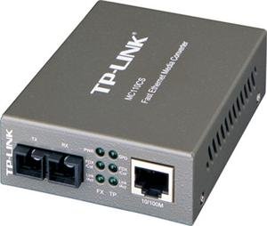 TP-LINK MC110CS převodník, 1x10/100M RJ45 / 1 x singl-mode - Verze 2 (9V)