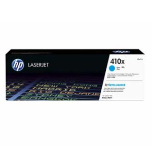 HP 410X (CF411X), azurový originální toner do tiskárny HP