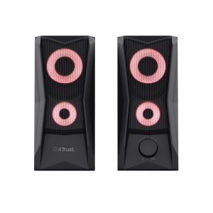 TRUST reproduktory GXT 606 Javv RGB-Illuminated 2.0 Speaker Set, černá