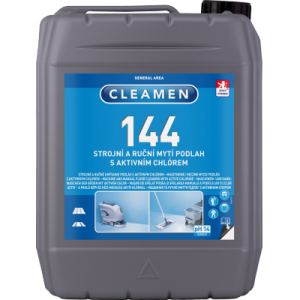 CLEAMEN 144 strojní podlahy s aktivním chlórem 5 l