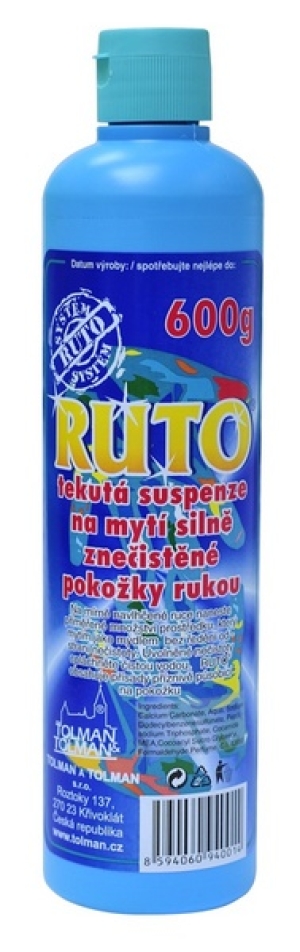 RUTO tekutá suspenze na mytí rukou 600 g