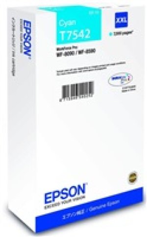 EPSON Ink bar WF-8xxx Series Ink Cartridge XXL Cyan -  7000str. (69 ml)