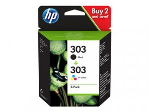 HP 303 (3YM92AE), multipack originálních barevných náplní do tiskárny HP