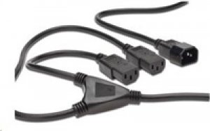 PREMIUMCORD Kabel napájecí 230V prodlužovací Y - 1xM/2xF