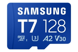 Samsung micro SD karta T7 - 128GB + USB adaptér