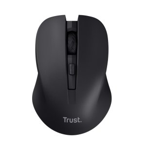 TRUST myš Mydo tichá bezdrátová myš, optická, USB, černá
