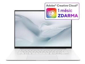 ASUS NTB Zenbook S 16 OLED (UM5606GA-OLED066W), Ryzen AI 7 445, 16" 2880 x 1800, 32GB, 1TB SSD, Radeon, W11 Home, White