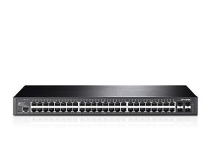 TP-LINK T2600G-52TS(TL-SG3452) 48portový gigabitový L2 řízený switch JetStream se 4 SFP sloty