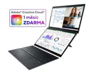 ASUS NTB Zenbook Duo (UX8406CA-OLED068X), Ultra 9-185H, 14" 2880 x 1800, 32GB, 2TB SSD, Intel Arc, W11 Pro, Gray
