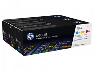 Toner HP č.131A U0SL1AM CMY sada