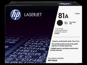 HP 81A (CF281A), černý originální toner do tiskárny HP