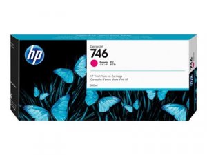Náplň HP č.746, P2V78A (300ml) purpurová 