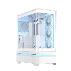 Skříň ASUS Prime AP304 TG ARGB, White