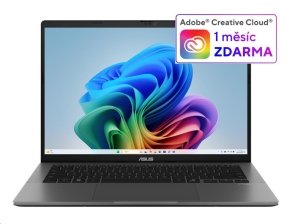 ASUS NTB Vivobook S14 (M3407GA-OLED003W), Ryzen Ai 7 445, 14" 1920 x 1200, 32GB, 1TB SSD, Radeon, W11 Home, Gray