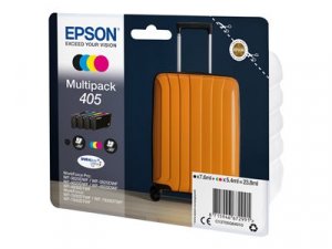 Náplň Epson 405, C13T05G64020 CMYK multipack blistr s RF / akustickým alarmem 