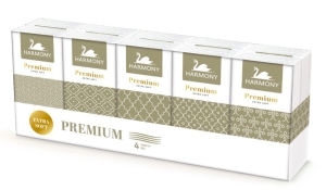 HARMONY Premium Papírové kapesníky 24 x 10 x 9 ks