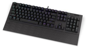 Endorfy herní klávesnice Omnis Kaihl BL RGB / USB / blue switch / drátová /mechanická/US layout/černá RGB