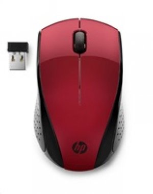 HP 220 Silent wireless mouse/red