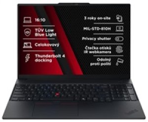 LENOVO NTB ThinkPad E16 G3 - Core7 240H,16" WUXGA,16GB,512SSD,IRcam,W11P
